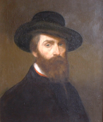 Charles Lucy - 
self portrait(1865?)