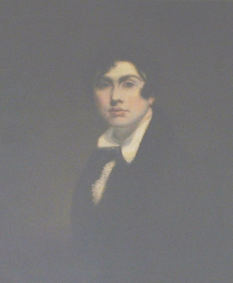 Self portrait - as a young man circa 
1834